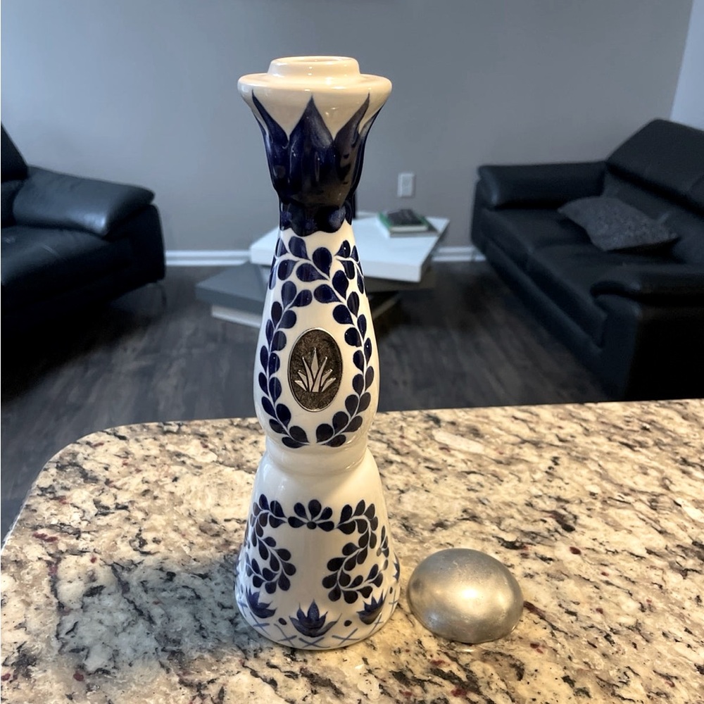 clase azul tequila empty bottle 0.75